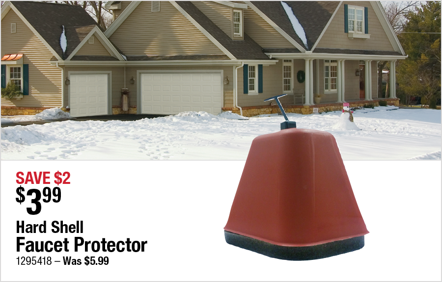 hard Shell Faucet Cover